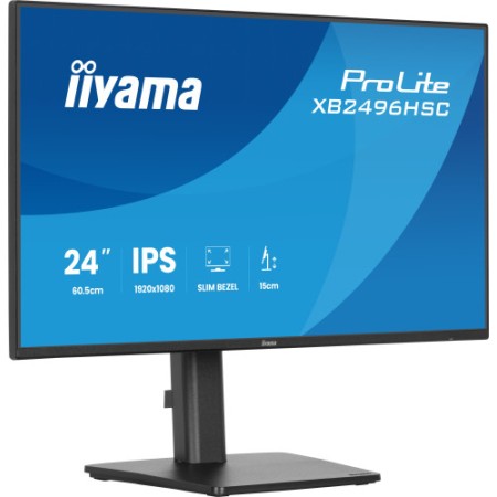 MONITOR IIYAMA PANTALLA PARA PC 60,5 CM (23,8″) 1920 X 1080 PIXELES FULL HD LED PANEL IPS USB-C HDMI DISPLAYPORT ALTURA AJUSTABL