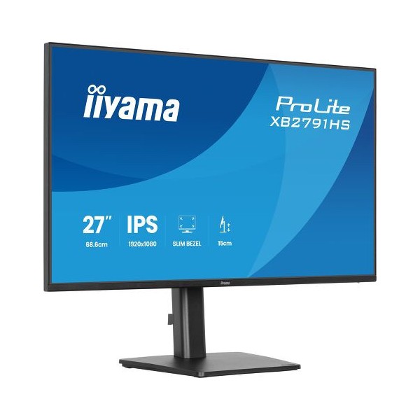 MONITOR IIYAMA 27″ IPS, 4-SIDE SLIM BEZEL1920x1080 120HZ