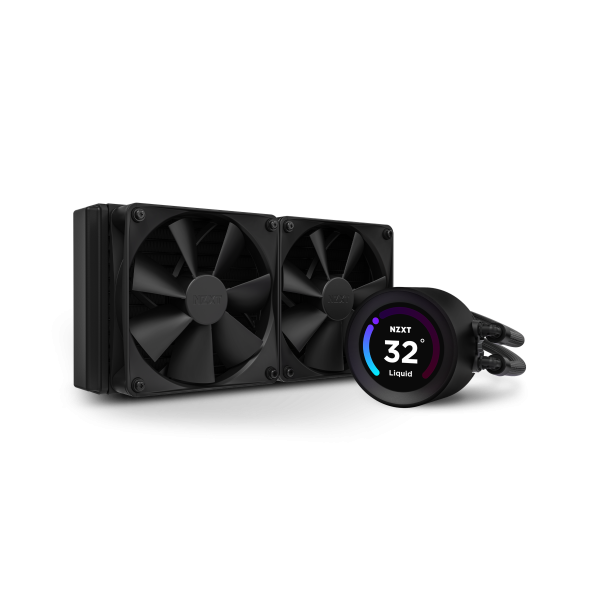NZXT Kraken Elite 240 Procesador Sistema de refrigeración líquida todo en uno 12 cm Negro 1 pieza(s)