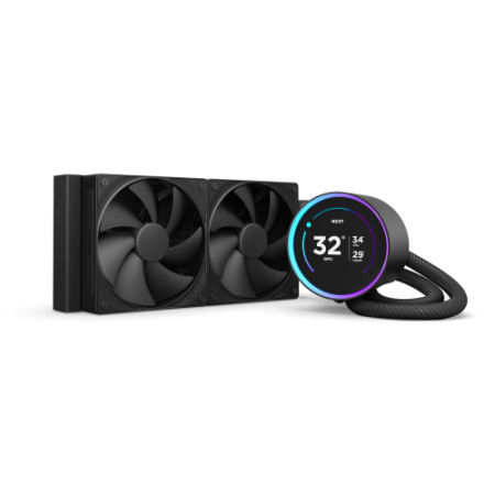 NZXT Kraken Elite 240 Procesador Sistema de refrigeración líquida todo en uno 12 cm Negro 1 pieza(s)