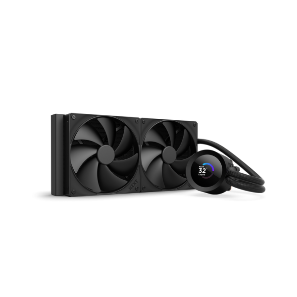 NZXT Kraken Plus 280 Procesador Sistema de refrigeración líquida todo en uno 14 cm Negro