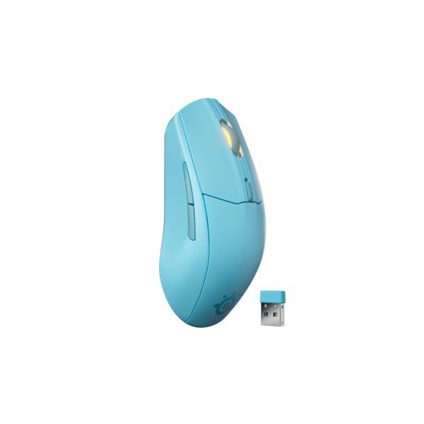 RATON STEELSERIES - RIVAL 3 WIRELESS GEN. 2 AQUA (62526)