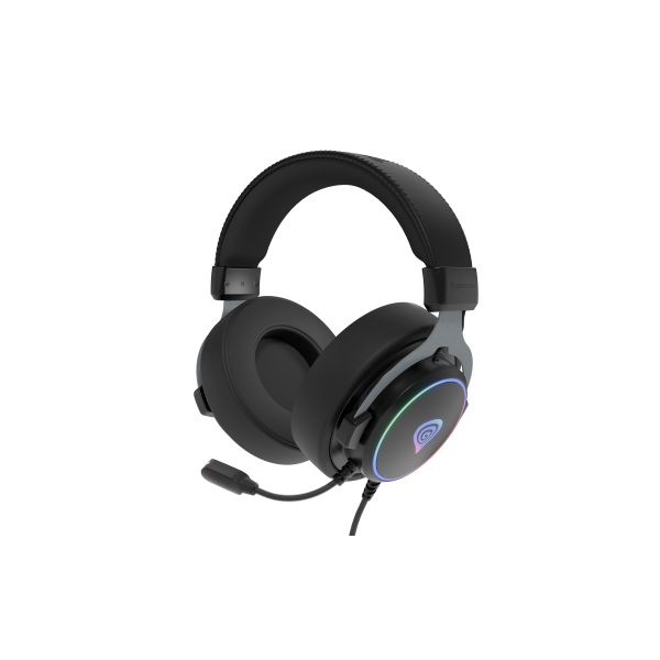GENESIS Neon 764 Auriculares Alámbrico Diadema Juego USB tipo A Negro