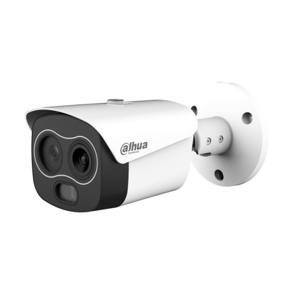 (DHI-TPC-BF1241-B3F4-DW-S8) DAHUA CÁMARA IP BULLET LITE MINI HÍBRIDA TÉRMICA + VISIBLE, 256*192, 4MP, 3.5+4MM