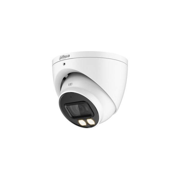 (DH-HAC-HDW1200TP-IL-A) DAHUA CÁMARA HÍBRIDA TURRET LITE SMART DUAL LIGHT 2MP IR 40M CON AUDIO 2.8MM