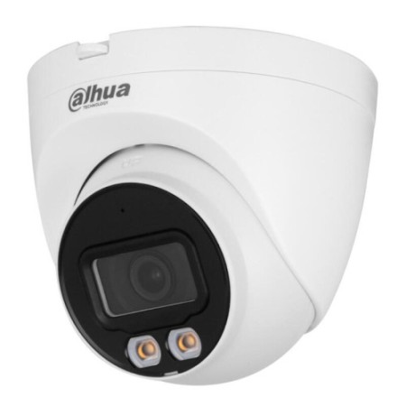 (DH-IPC-HDW2249TP-S-LED-0280B) DAHUA CÁMARA IP TURRET LITE WIZSENSE SERIE 2 2MP CON INTELIGENCIA ARTIFICIAL FULL COLOR. PAL WDR 