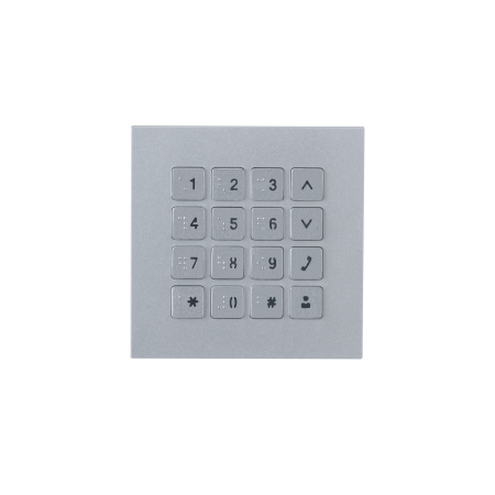 (DHI-VTO4202F-MK) DAHUA MÓDULO CON TECLADO PARA VIDEOPORTERO EXTERIOR MODULAR SERIE VTO4202F 100X100MM