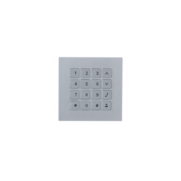 (DHI-VTO4202F-MK) DAHUA MÓDULO CON TECLADO PARA VIDEOPORTERO EXTERIOR MODULAR SERIE VTO4202F 100X100MM