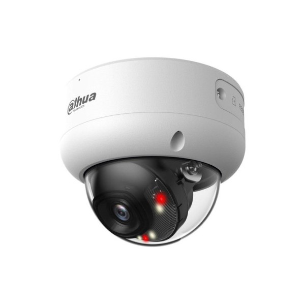(DH-IPC-HDBW3849EP-S-IL-0280B) DAHUA CAMARA IP DOMO ANTIVANDALICA 8MP WIZSENSE SMART DUAL LIGHT ACUPICK INTELIGENCIA ARTIFICIAL 