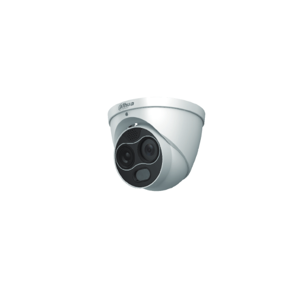 (DHI-TPC-DF1241-B2F2-DW-S2) DAHUA CÁMARA IP DOMO LITE MINI HÍBRIDA TÉRMICA + VISIBLE, 256*192, 4MP, 2+2MM POE