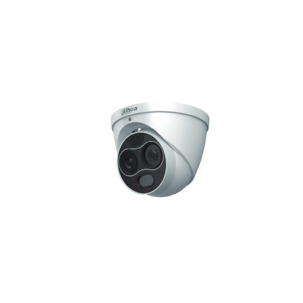(DHI-TPC-DF1241-B3F4-DW-S2) DAHUA CÁMARA IP DOMO LITE MINI HÍBRIDA TÉRMICA + VISIBLE, 256*192, 4MP, 3.5+4MM POE