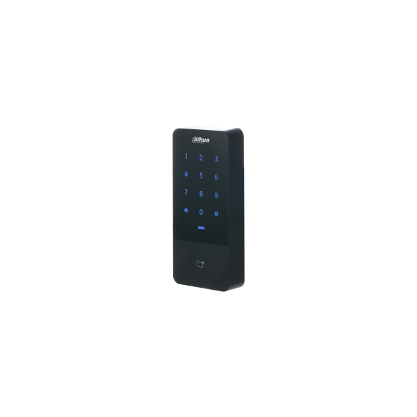 (DHI-ASI1201E-V1) DAHUA LECTOR DE CONTROL DE ACCESO INTEGRADO IMPERMEABLE, CONTRASEÑA+TARJETA CON TECLADO