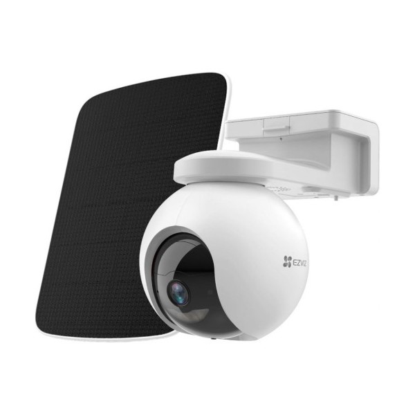 EZVIZ HB8 PRO CÁMARA A BATERÍA ROTATIVA 4K PANEL SOLAR KIT
