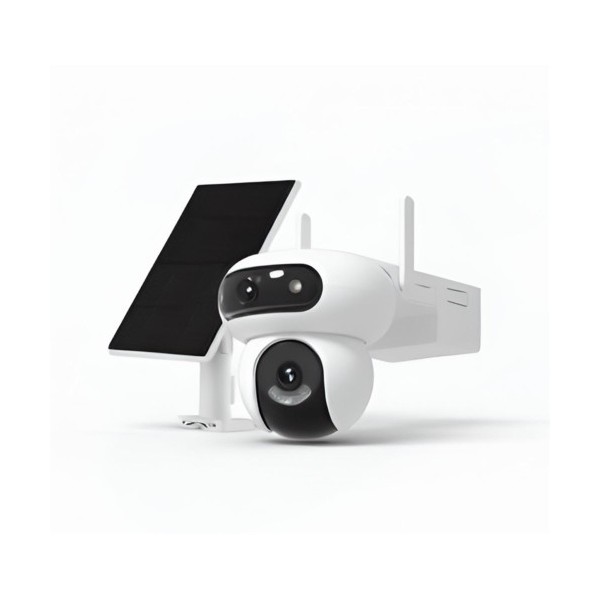 EZVIZ WIFI& 4G DUAL LENS HB90 CÁMARA A BATERÍA ROTATIVA 4MP+4MP PANEL SOLAR KIT