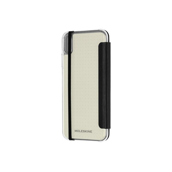 Moleskine ET9CBPXSMCLR funda para teléfono móvil 16,5 cm (6.5″) Folio Negro, Transparente