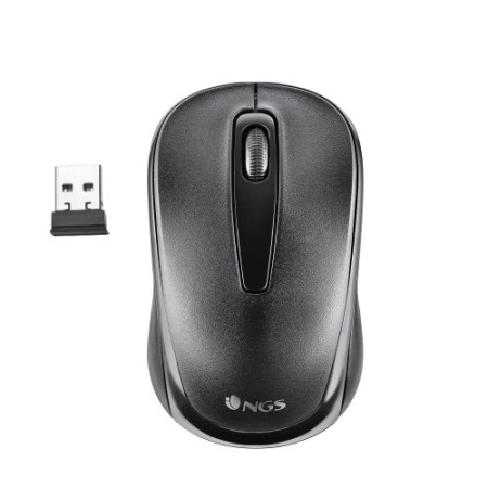 NGS EASY GAMMA ratón Oficina Ambidextro RF inalámbrico Óptico 1200 DPI