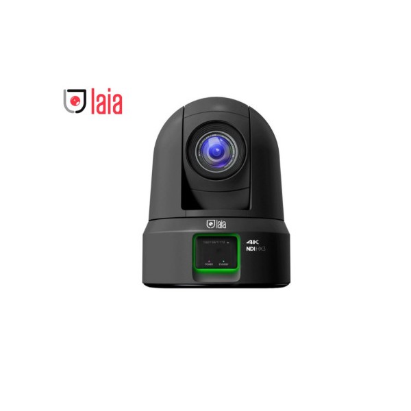 LAIA (PRC-425NB) BROADCASTER PRO 25X NDI 3G (BLACK) - CÁMARA PTZ, SENSOR SONY CMOS 1/1,8″, 4KP60, LENTE CON ZOOM ÓPTICO 25X. USB