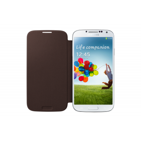 Samsung EF-FI950B funda para teléfono móvil Libro Marrón