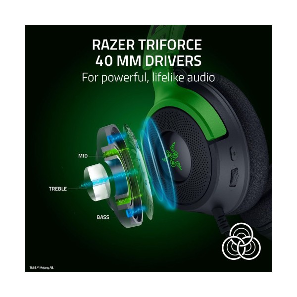 AURICULARES RAZER KRAKEN V4 X MINECRAFT EDIT. (RZ04-05180200-R3M1)