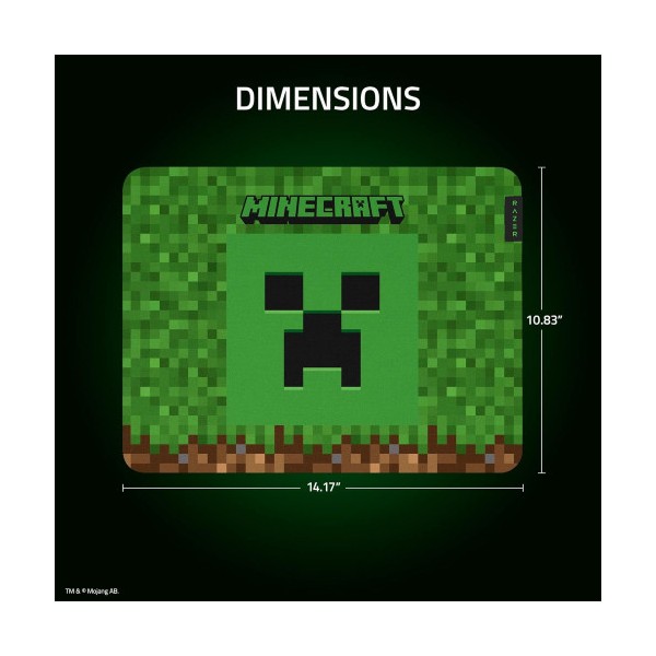 ALFOMBRILLA RAZER GIGANTUS V2 MEDIUM MINECRAFT EDIT. (RZ02-03333800-R3M1)
