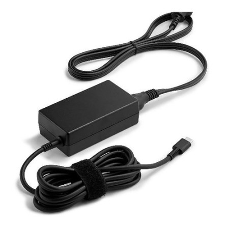 HP Poly USB-C 65W Power Adapter and Power Cord Kit Negro