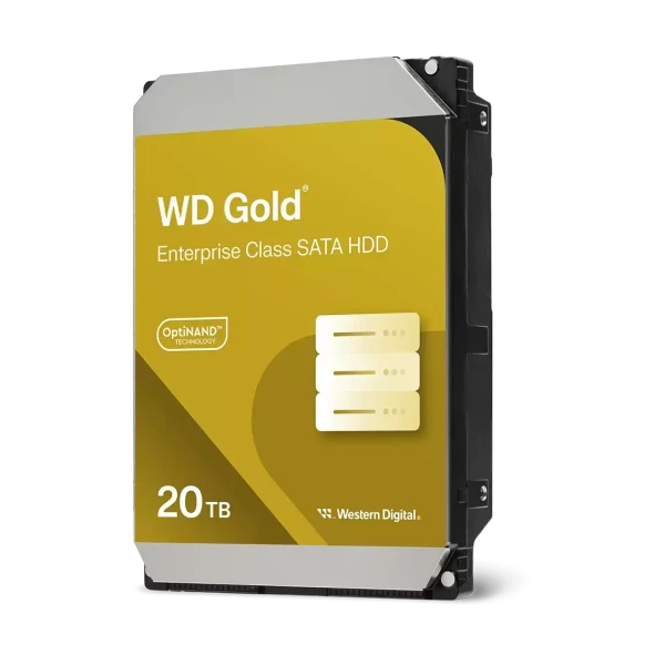 HD WD INTERNO DESKTOP ENTERPRISE 20TB 3.5 SATA WD GOLD - WD203KRYZ