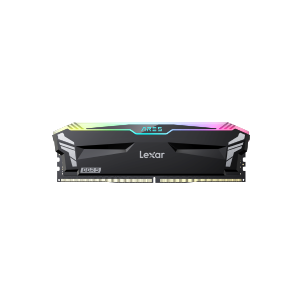 LEXAR MEMORIA ARES DDR5 32GB (2X16GB) 6800 CL34 1.4V HEATSINK RGB DUAL PACK BLACK LD5U16G68C34LA-RGD