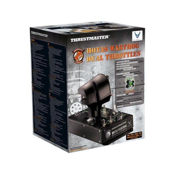 Thrustmaster HOTAS Warthog Dual Throttles Negro USB Simulador de Vuelo PC