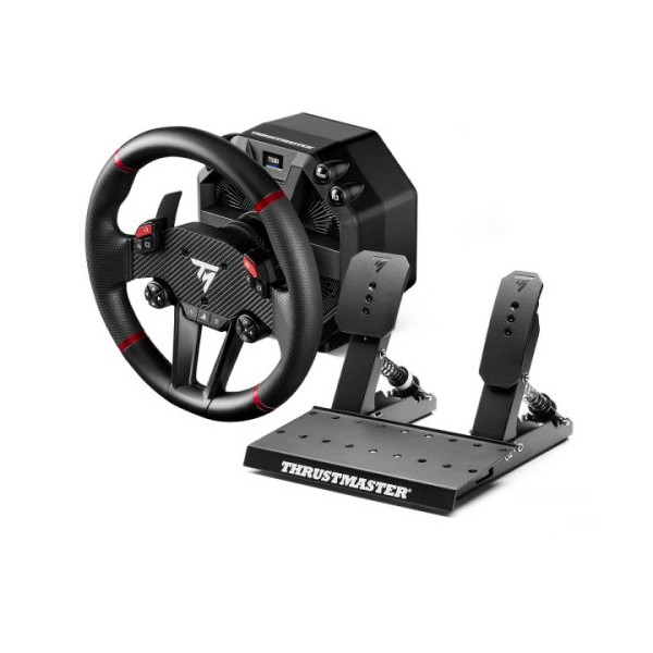Thrustmaster T598 Negro, Rojo USB Volante + Pedales PC, PlayStation 4, PlayStation 5
