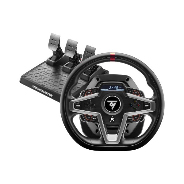 Thrustmaster 4460182 mando y volante Negro USB Volante + Pedales Analógico/Digital PC, Xbox One, Xbox One S, Xbox One X, Xbox Se