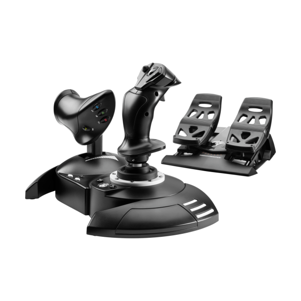 Thrustmaster T.Flight Full Kit X Negro USB Palanca de mando Analógico/Digital PC, Xbox