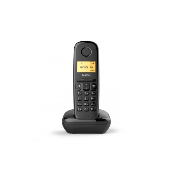 Gigaset A270 Teléfono DECT Identificador de llamadas Negro