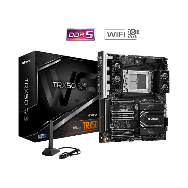 Asrock TRX50 WS AMD TRX50 Socket sTR5 ATX extendida
