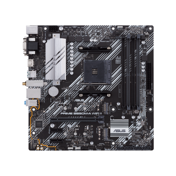 ASUS PRIME B550M-A WIFI II AMD B550 Zócalo AM4 micro ATX