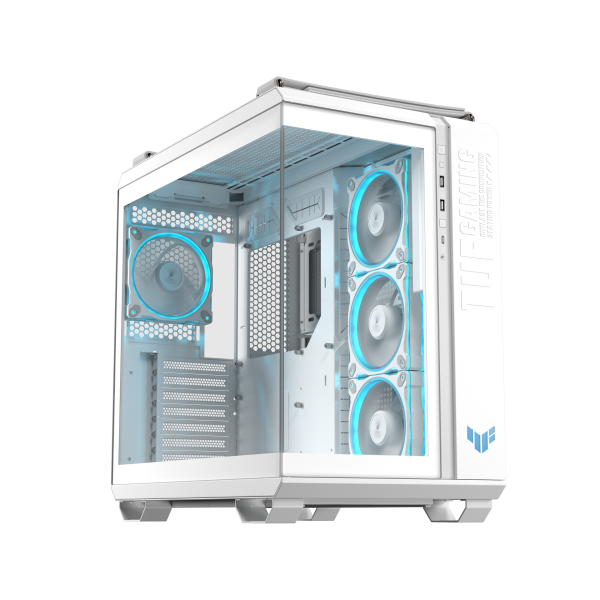 ASUS TUF GAMING GT502 Horizon TG ARGB White Midi Tower Blanco