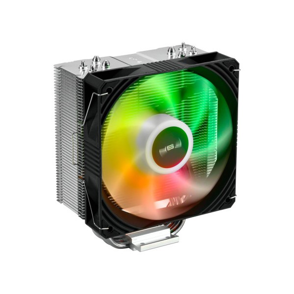 FSP REFRIGERACIONES DE AIRE INTEL LGA 1851/1700/1200 AMD AM4/AM5 120MM ARGB PWM FAN 800-1600RPM