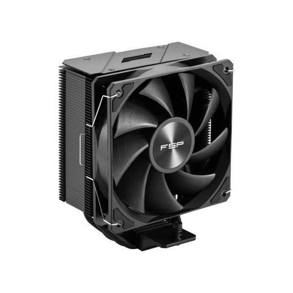 FSP REFRIGERACIONES DE AIRE INTEL LGA 1851/1700/1200 AMD AM4/AM5 120MM BLACK TOP COVER BLACK PERFORMANCE PWM FAN