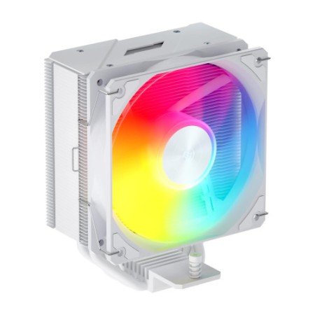 FSP REFRIGERACIONES DE AIRE INTEL LGA 1851/1700/1200 AMD AM4/AM5 120MM WHITE TOP COVER WHITE PERFORMANCE PWM FAN