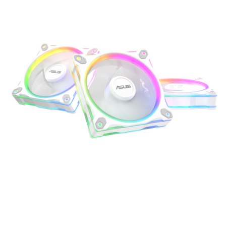 ASUS Prime MR120 Fan ARGB Reverse White 3in1 Carcasa del ordenador Ventilador 12 cm Blanco 3 pieza(s)