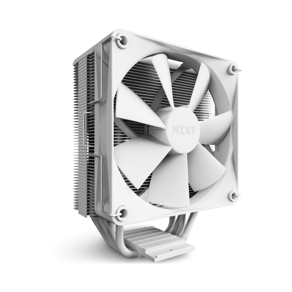 NZXT T120 Procesador Refrigerador de aire 12 cm Blanco 1 pieza(s)