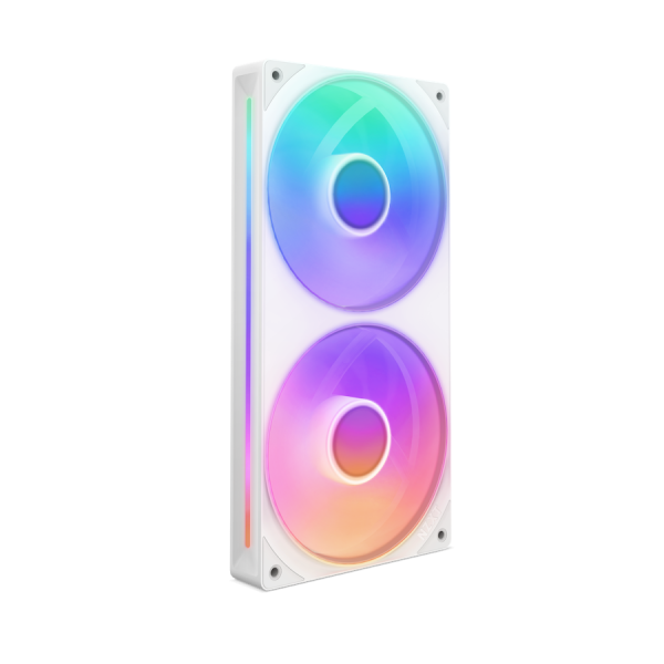 NZXT RF-U24HF-W1 sistema de refrigeración para ordenador Carcasa del ordenador Ventilador Blanco