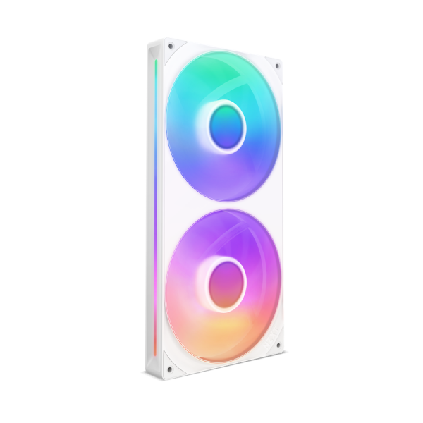 NZXT RF-U28HF-W1 sistema de refrigeración para ordenador Carcasa del ordenador Ventilador Blanco 1 pieza(s)