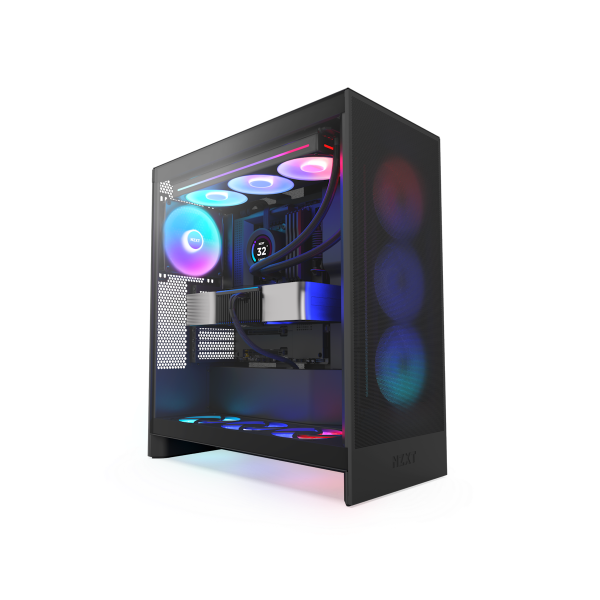 NZXT H7 Flow RGB Midi Tower Negro