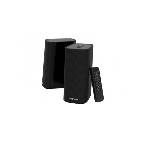 Creative Labs T100 Rango completo 20 W Negro Inalámbrico y alámbrico