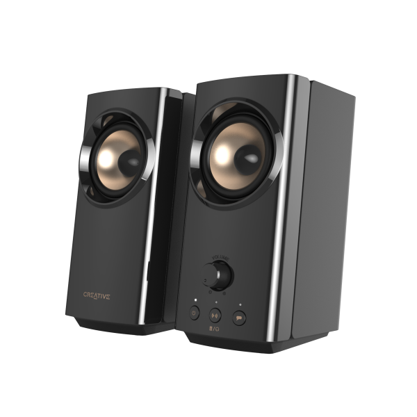 Creative Labs Creative T60 Rango completo Negro Inalámbrico y alámbrico 30 W