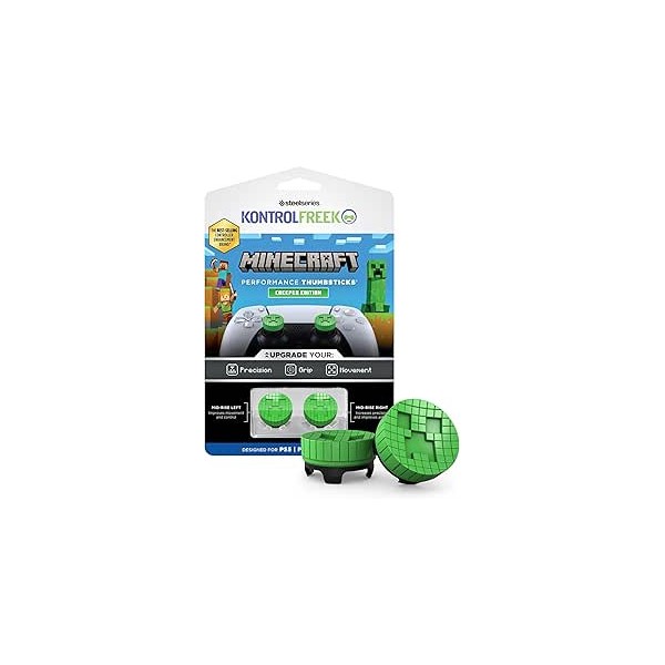 ACCESORIO GAMEPAD KONTROLFREEK BY STEELSERIES Minecraft Creeper PS5 Kit 2200-PS5
