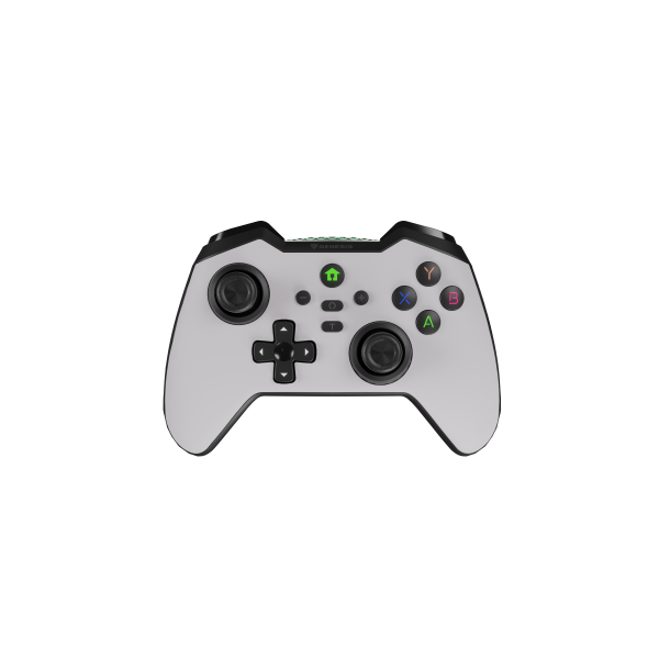 GENESIS Mangan 400 Blanco Bluetooth Gamepad Analógico/Digital Android, MAC, Nintendo Switch, PC, iOS