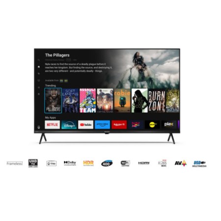 TELEVISOR SHARP 43″43GK4245E TIVO TV, 4K ULTRA HD, SMART TV, ACTIVE MOTION 400, NEGRO