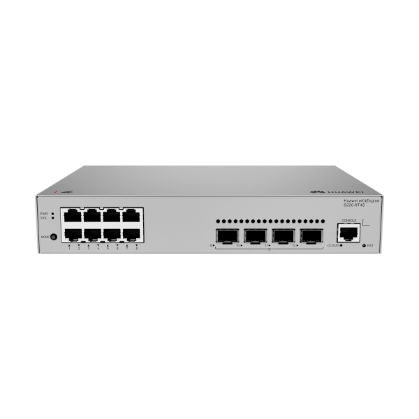 HUAWEI eKit S220 Series S220-8T4S Gestionado L2 Gigabit Ethernet (10/100/1000) 1U Gris