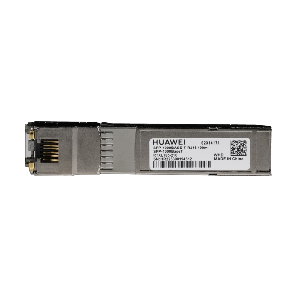 HUAWEI ELECTRICAL TRANSCEIVER,SFP,GE,ELECTRICAL INTERFACE MODULE(100M,RJ45) (SFP-1000BASET)